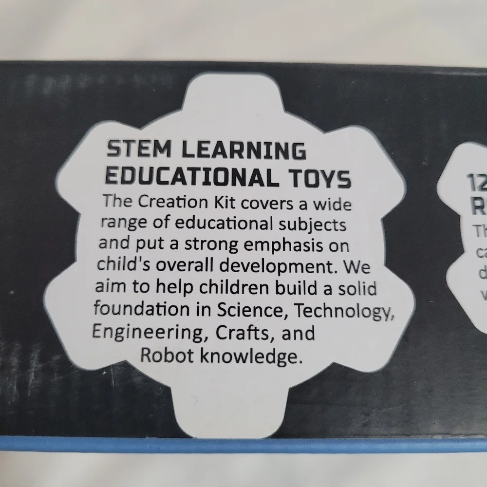 NIB Ciro 12-in-1 Solar Robot Creation Kit 190 Piece Building Set